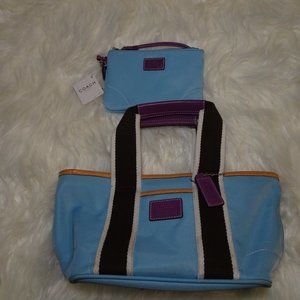 Coach Hamptons Weekend Mini Tote Bundle
